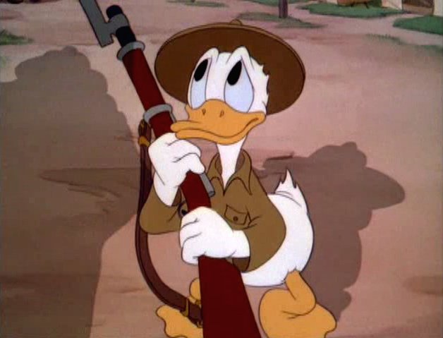 Donald Duck, 1942: Donald Gets Drafted