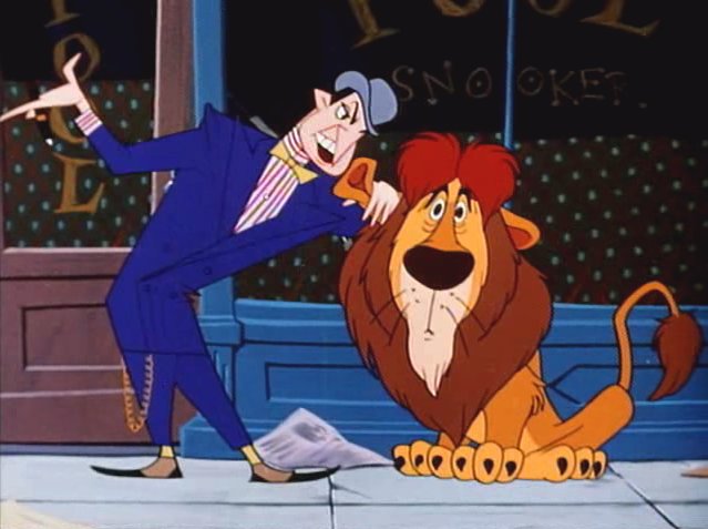 Disney short, 1954: Social Lion