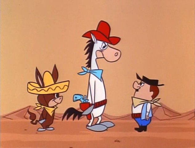 Baba Looey and Quick Draw McGraw