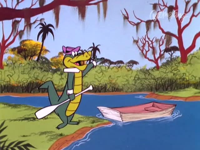 Wally Gator in the Everglades