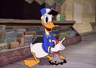Donald Duck (Donald's Ostrich, 1937)