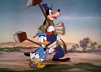 Donald Duck and Goofy (Bill Posters, 1940)