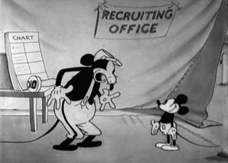 Mickey Mouse (The Barnyard Battle, 1929)